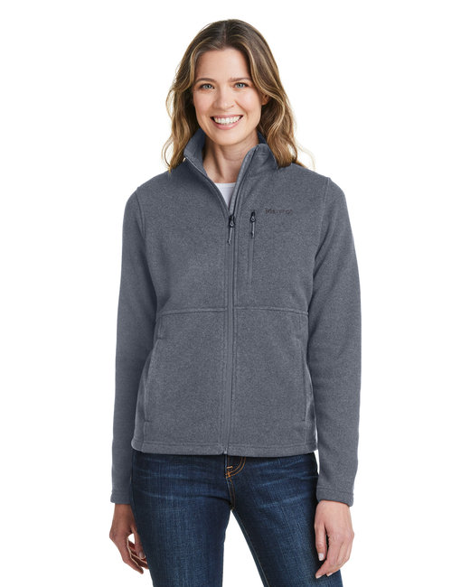 Marmot Ladies' Dropline 100% Polyester Full-Zip Sweater Fleece Jacket